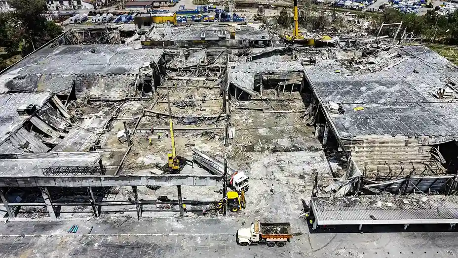 Demolition Takeoff Services for Circle Centre Mall
